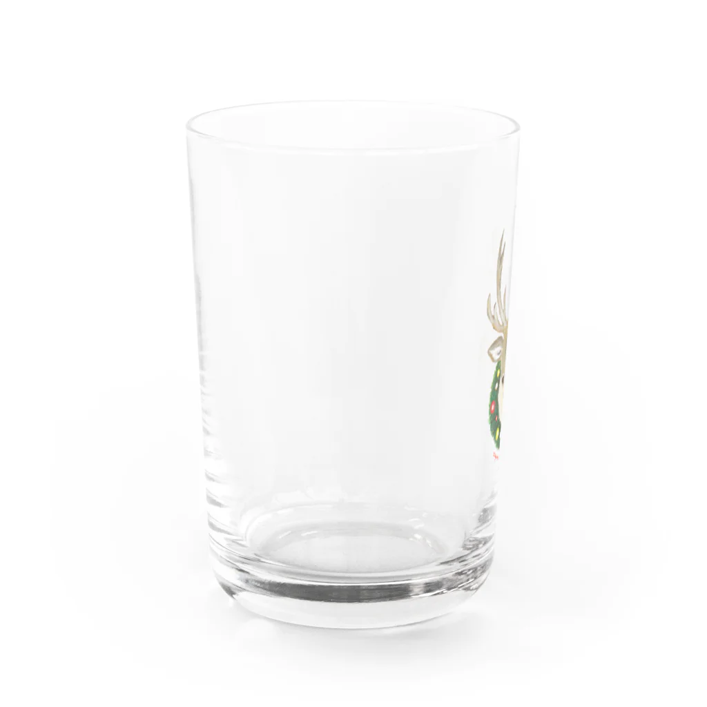 わたべ　めぐみのChristmas Reindeer Water Glass :left