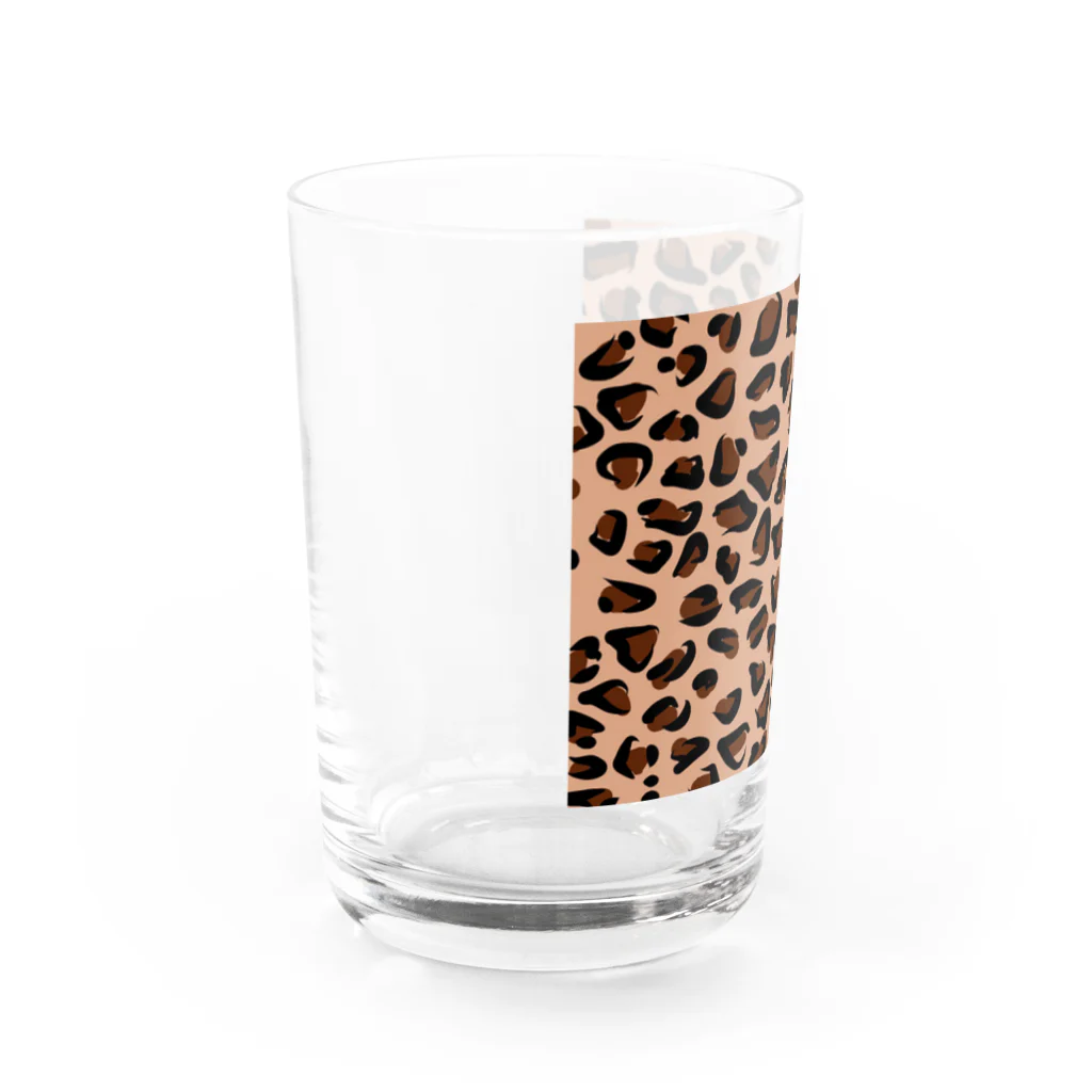 orange_honeyのレオパード Water Glass :left