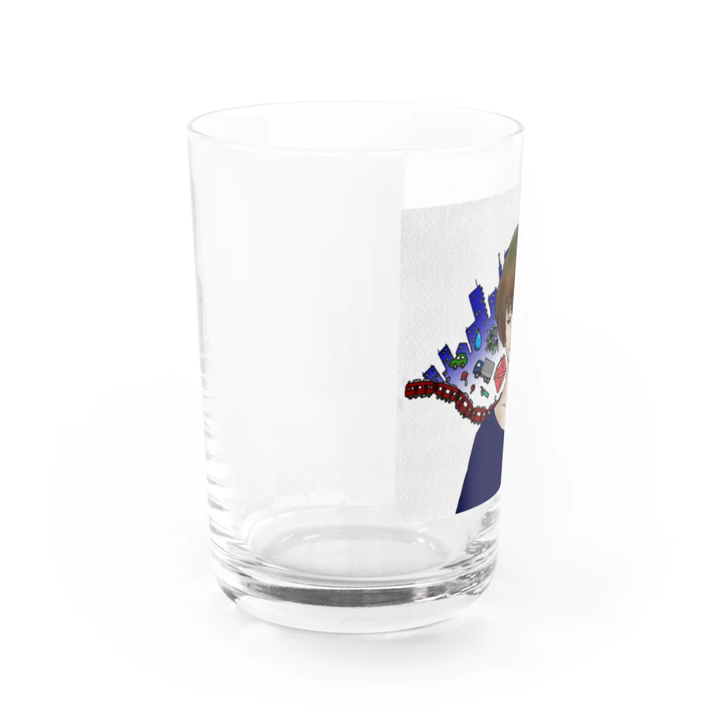 斎藤さいのお店のsuicidal ideation Water Glass :left