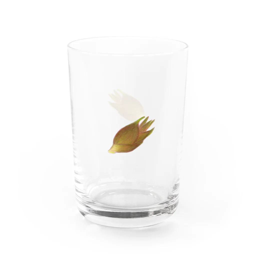 ひよこスタジオ販売部のミョウガx2 Water Glass :left