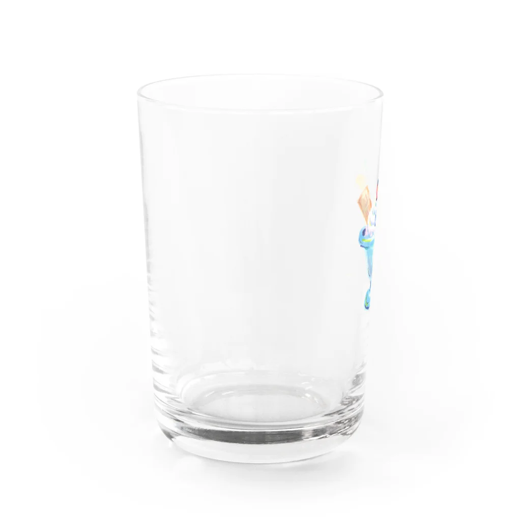 喫茶 ~架空~のパステルなパフェ~ Water Glass :left