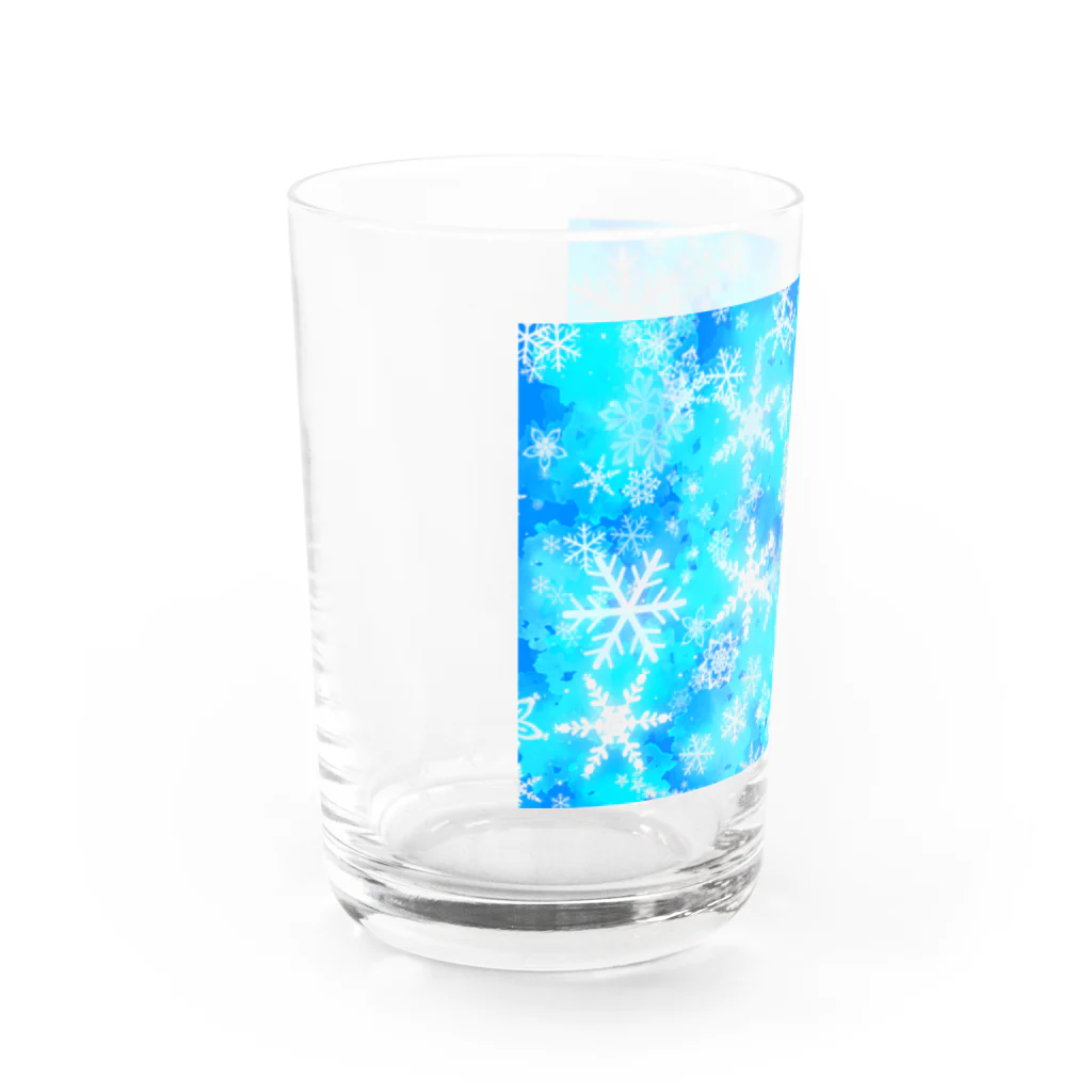あゆみん家の雪 Water Glass :left