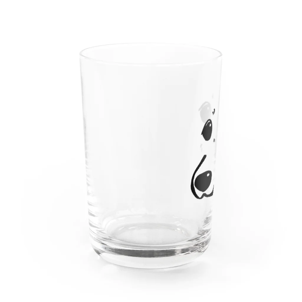 Chiyo.Wan(🐕🕊️のお店)のわんこ どアップ Water Glass :left