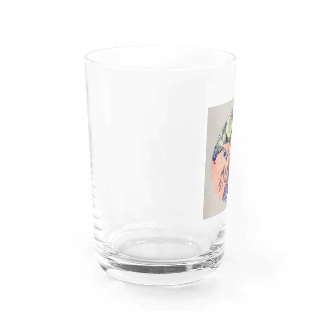 Yoshikoのふくろうとへびのきもち Water Glass :left