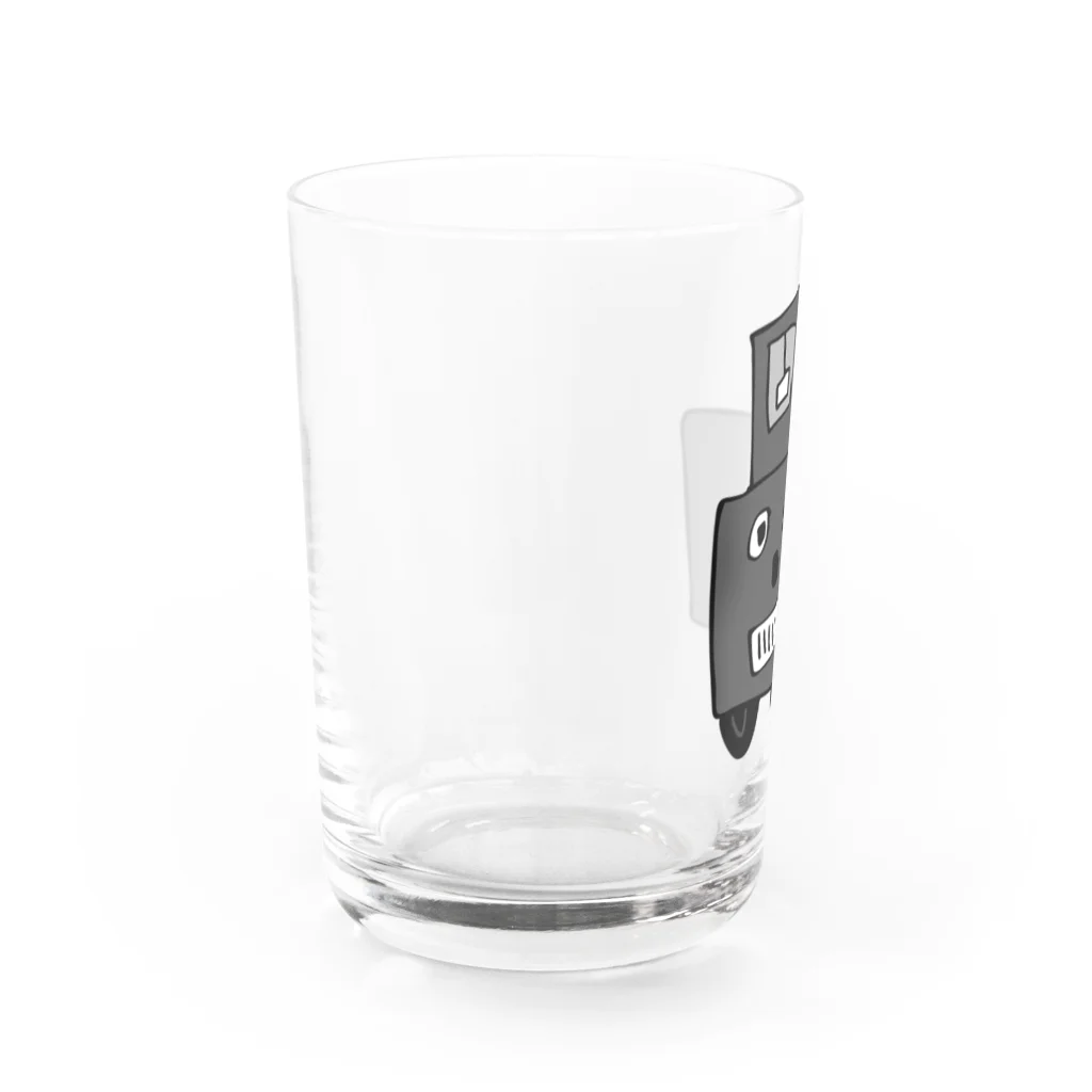 AI車屋のジープくん Water Glass :left