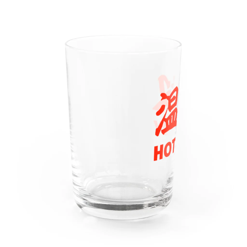 ひよこねこ ショップ 1号店の温奴  HOT GUY  冷があれば温もある Water Glass :left