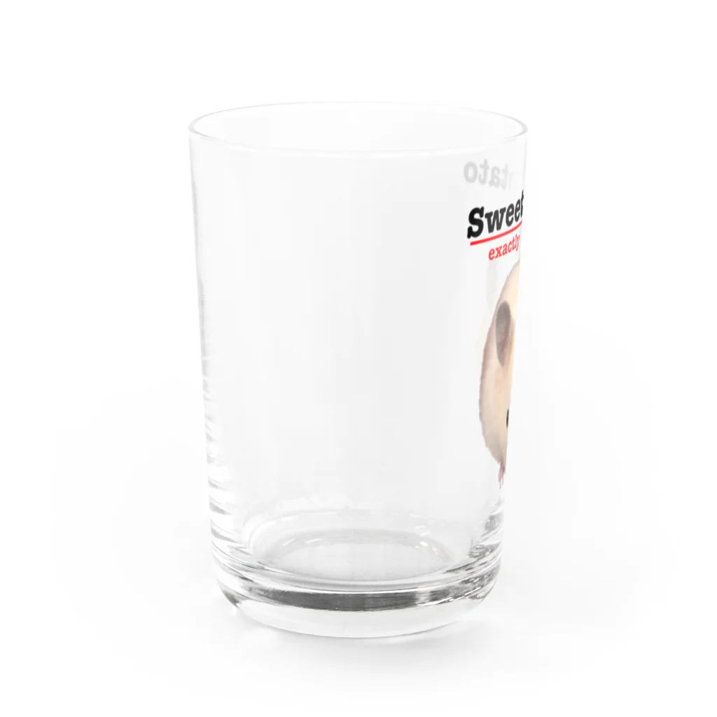 鶏五目ちゃんのさつまいも Water Glass :left