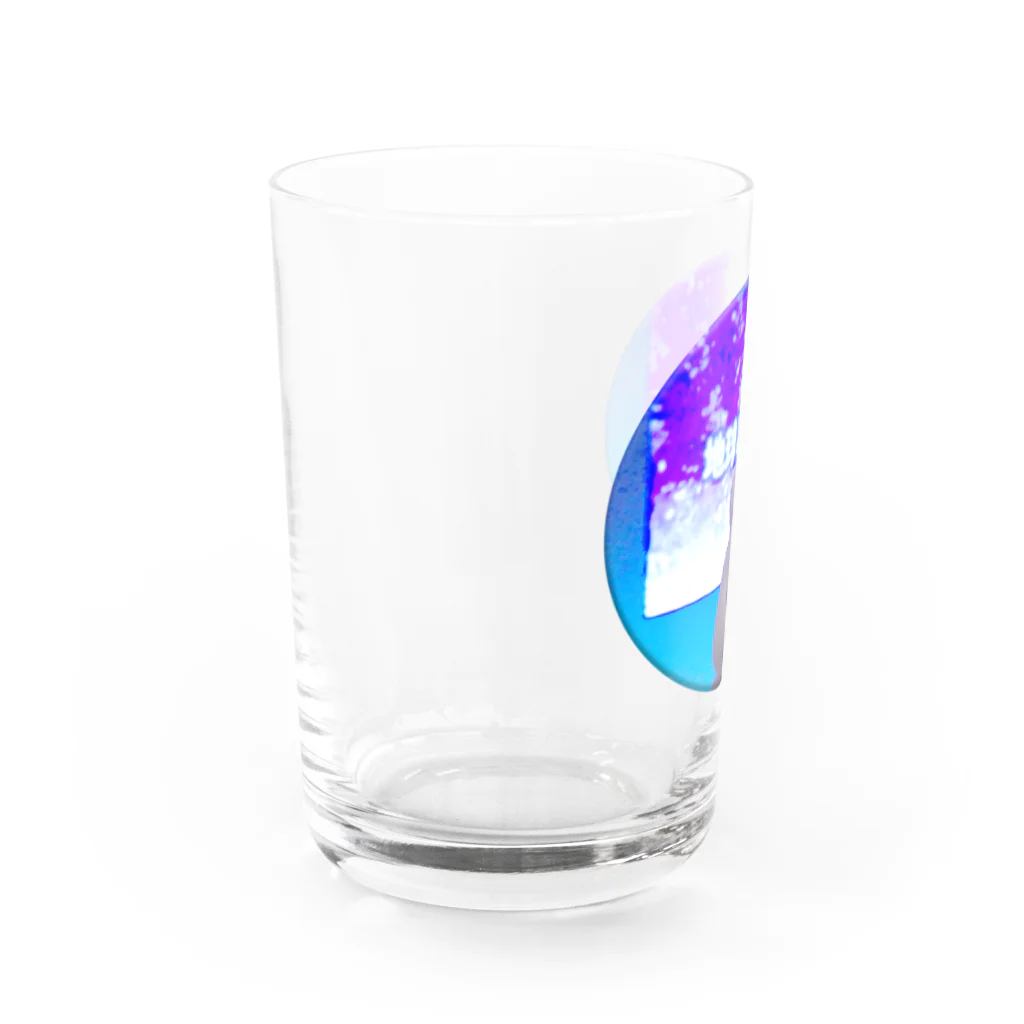 くまきちショップやさんの地球はいま Water Glass :left