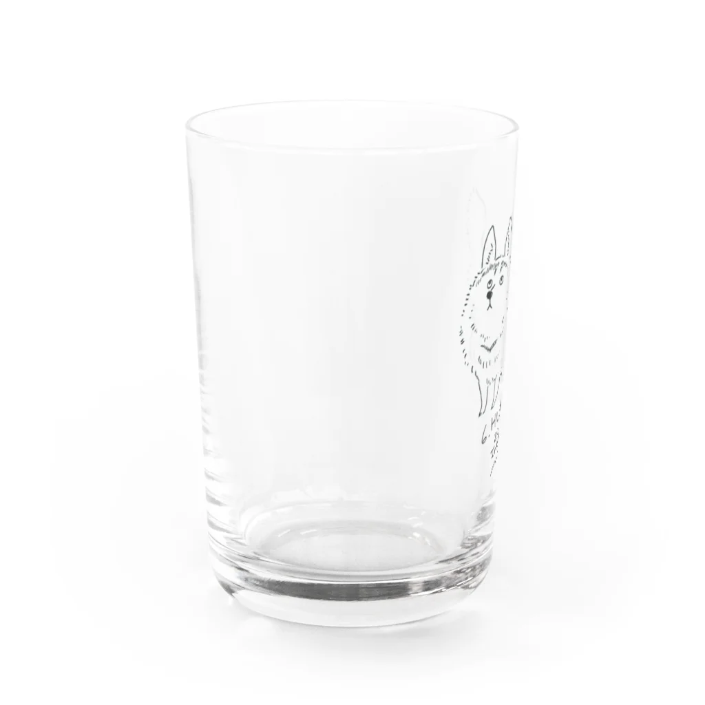 moc webshopのhusky Water Glass :left