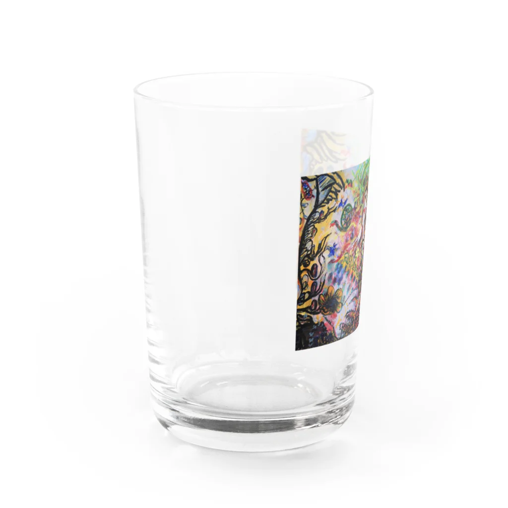 小季のアクリルアート Water Glass :left