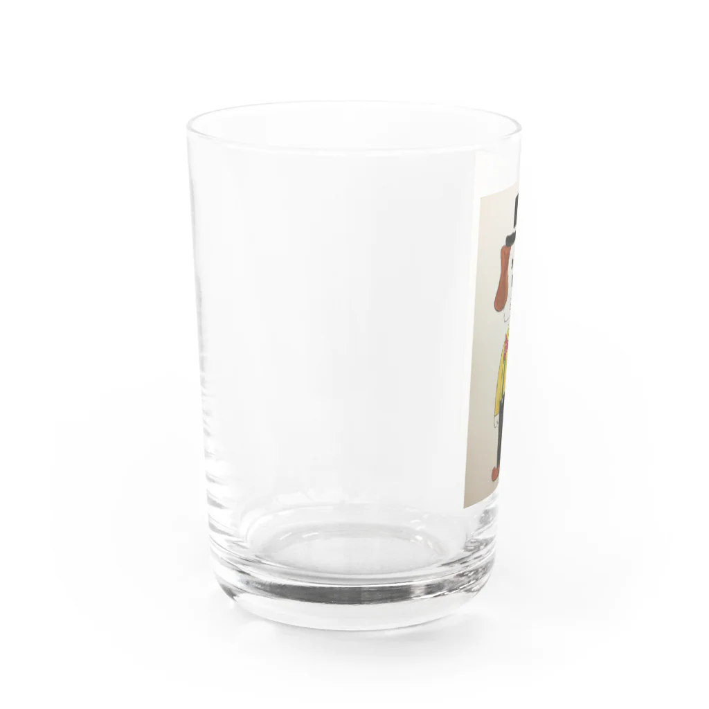 パンダちゃんマーケットのジェントルドッグ Water Glass :left