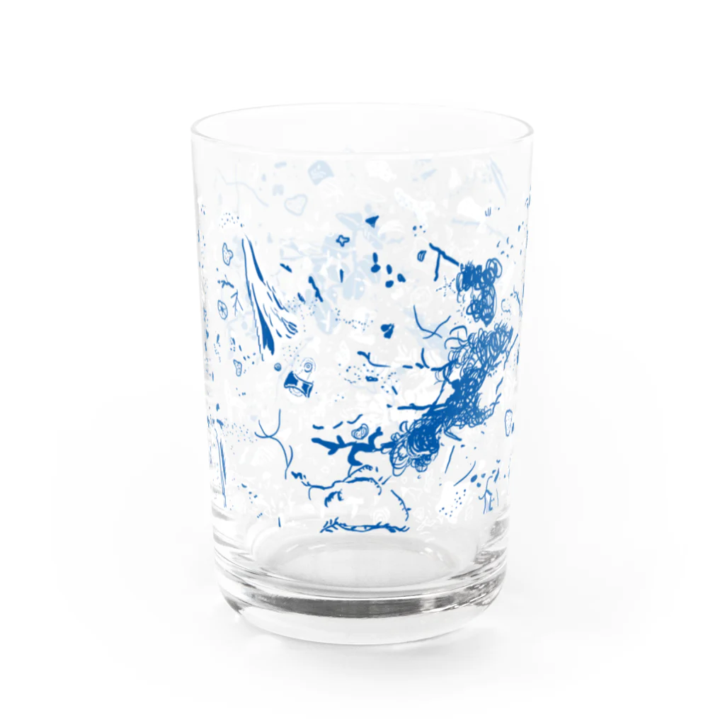 みなはむの砂浜 Water Glass :left