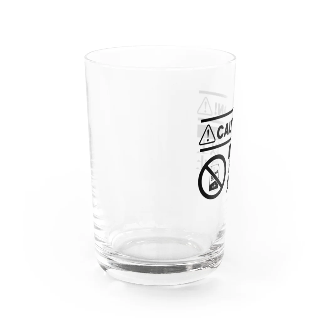 寝てるの戒め Water Glass :left