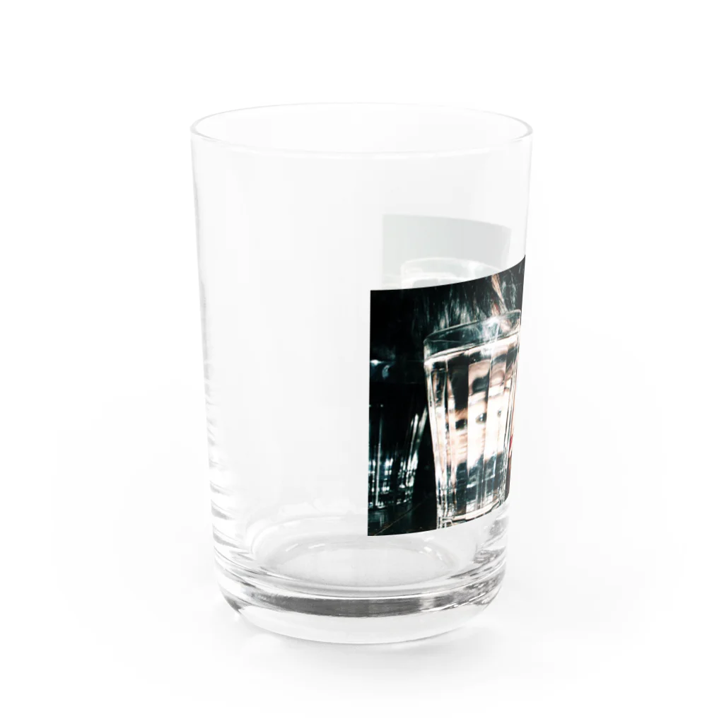 山掛とろろの猫除けは効かない Water Glass :left