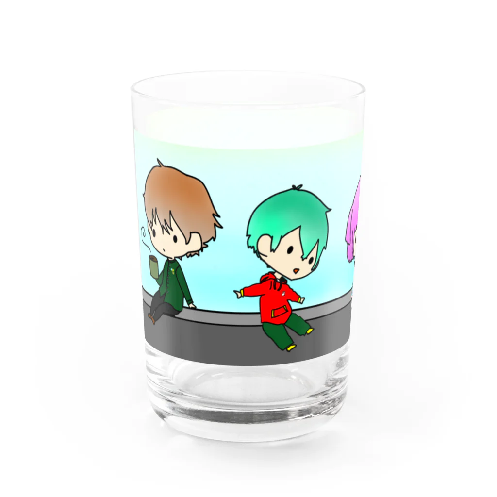 もるの『ゴミ箱。』 Water Glass :left