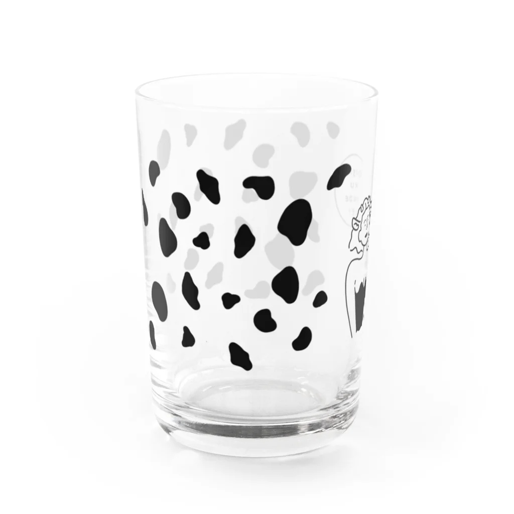 tamago illustsのミルクガール Water Glass :left