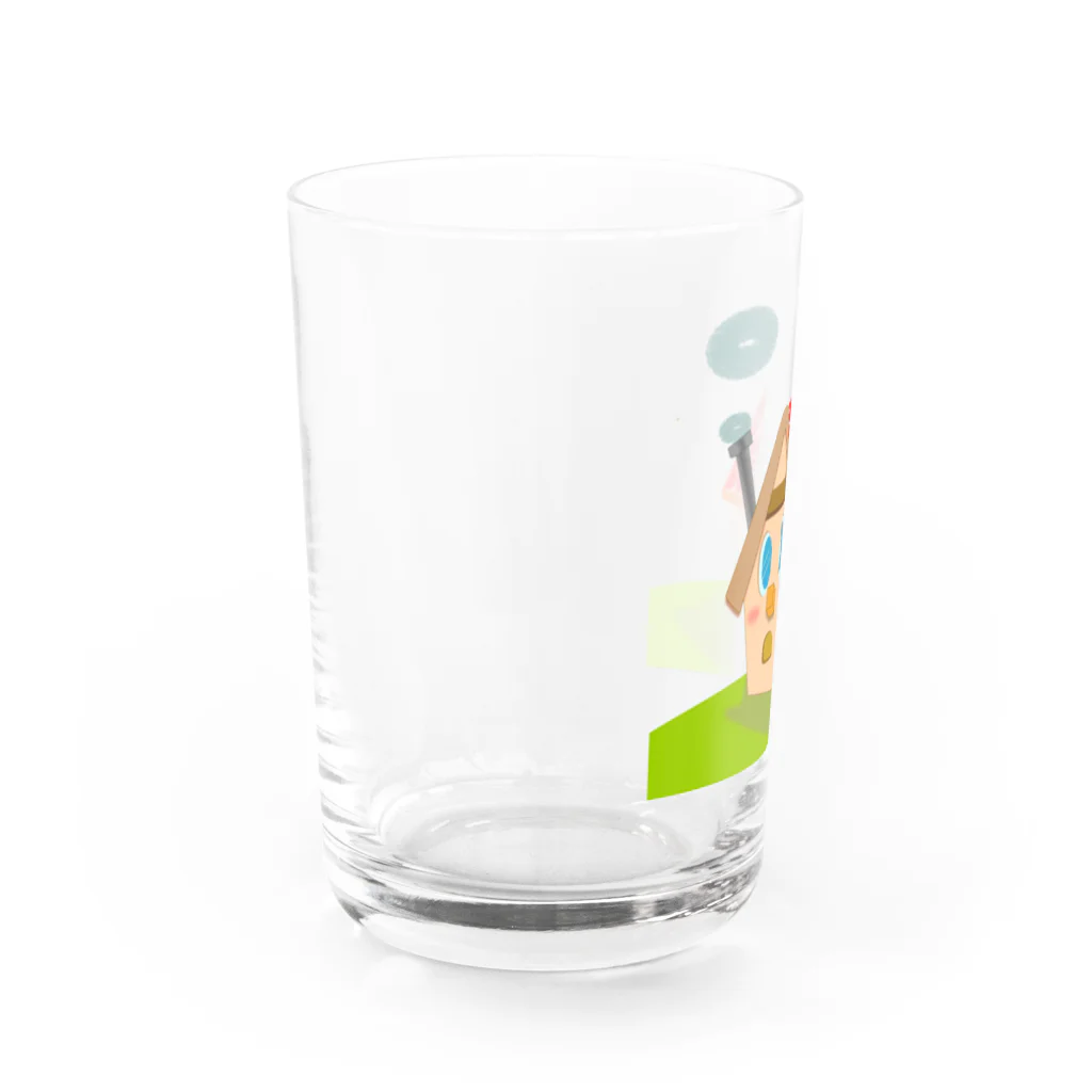 MOMODAMONのかわいいおうち Water Glass :left