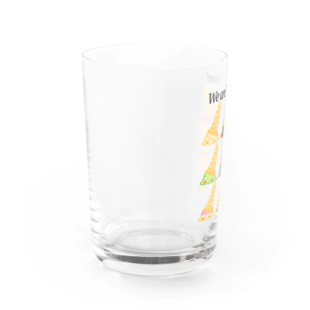 天獄堂のWe are Ice Slime! Water Glass :left