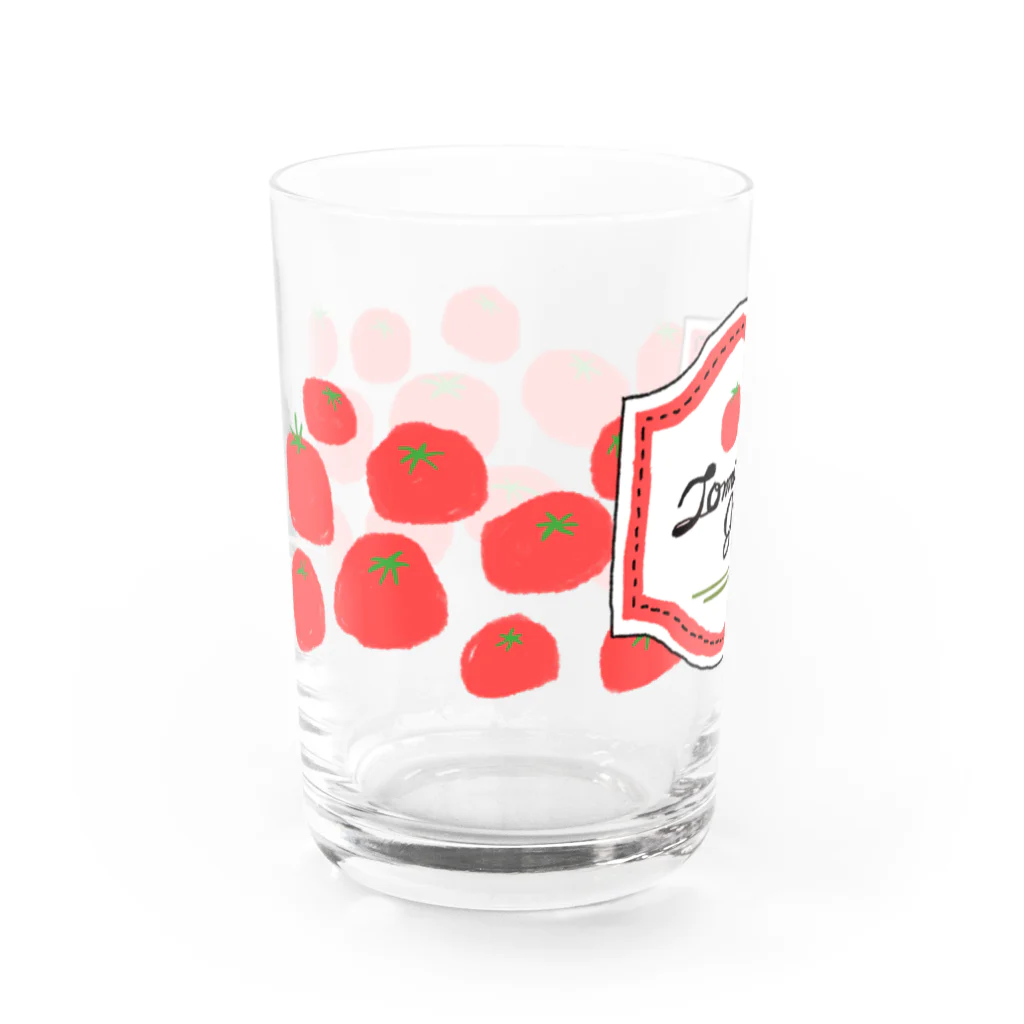 ninoの100%トマトジュース Water Glass :left