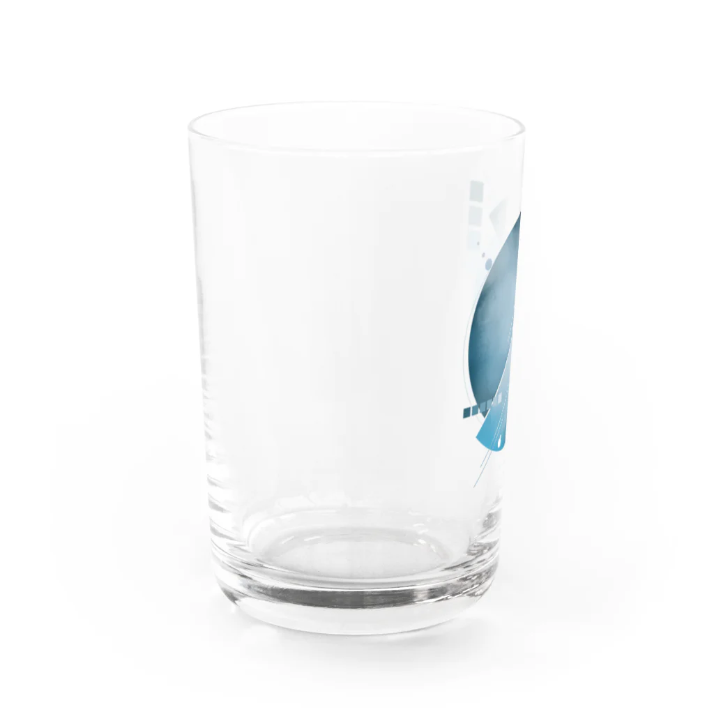 AZUKIのまる Water Glass :left