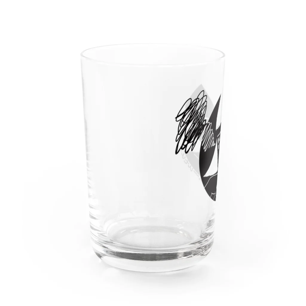 すごくねむい 723 のお店のユ～ウツ Water Glass :left