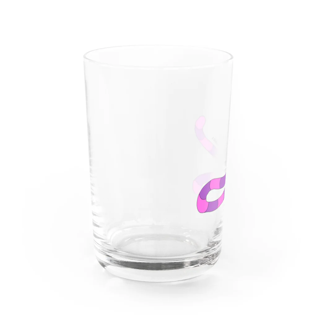 PLASTIC COBRAのチェシャ猫子々×plastic cobra Water Glass :left