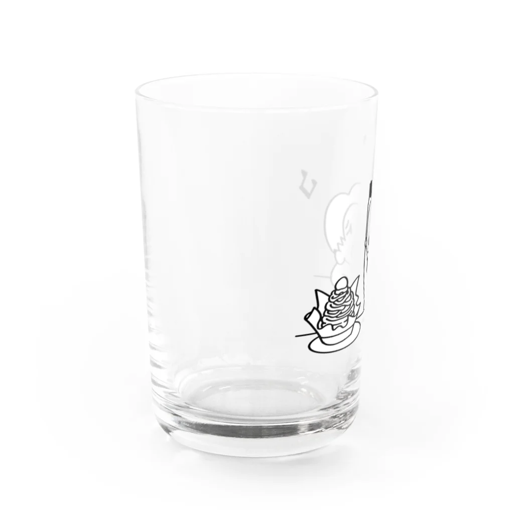 kawajitomoyoの天才0才児ちやちゃん おやつ Water Glass :left