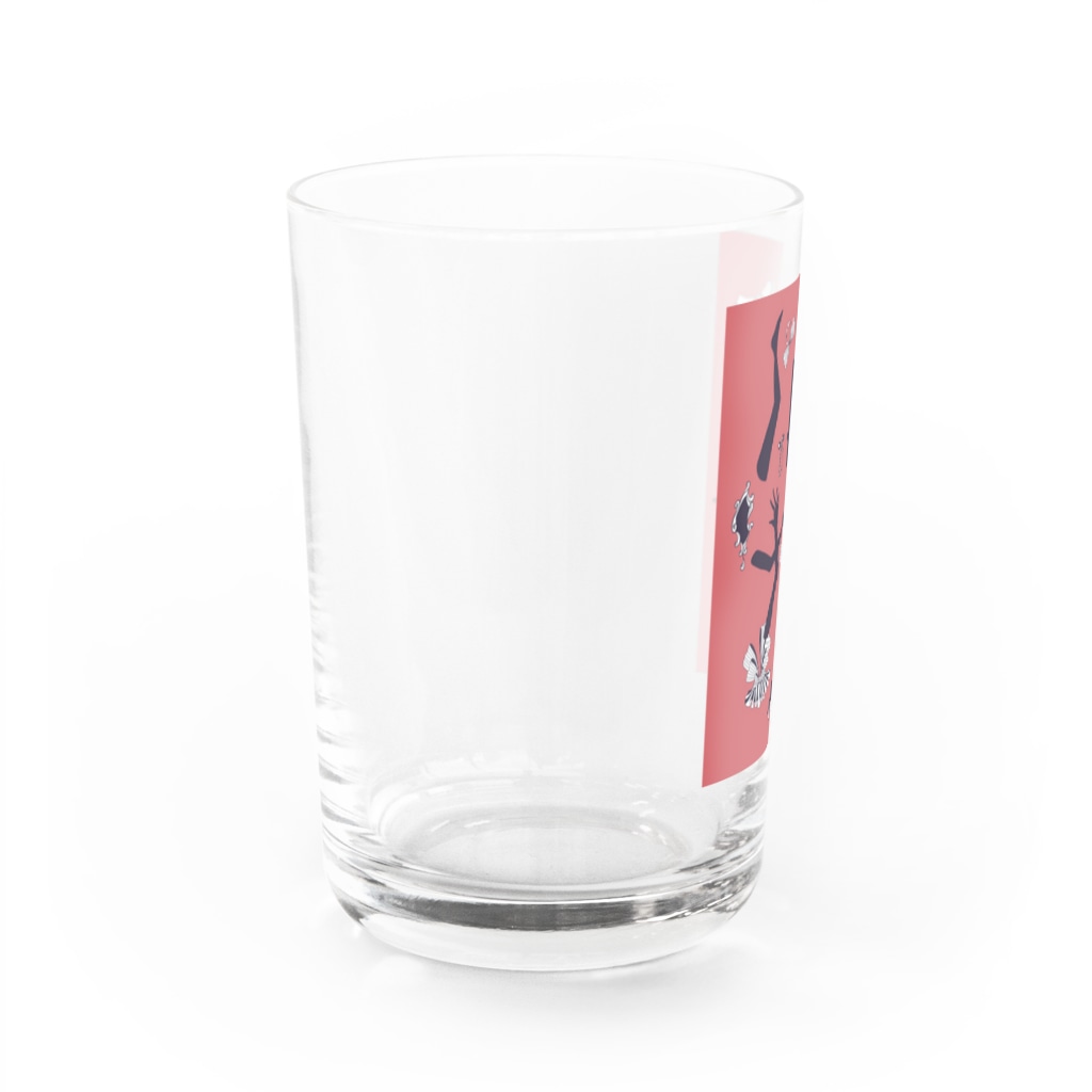 あみめのサーカスのラブリー・メランコリック Water Glass :left