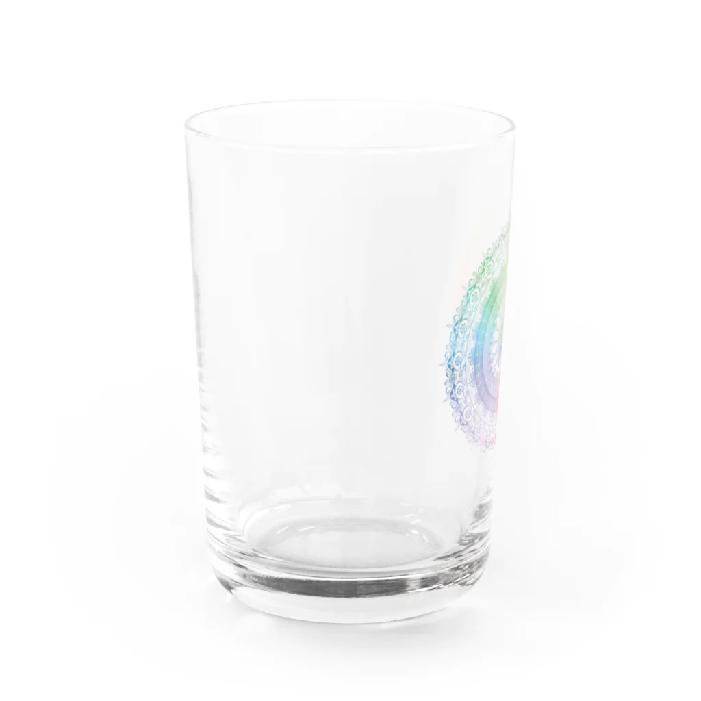 桃嶺こころ🍑のグラデーションレース Water Glass :left
