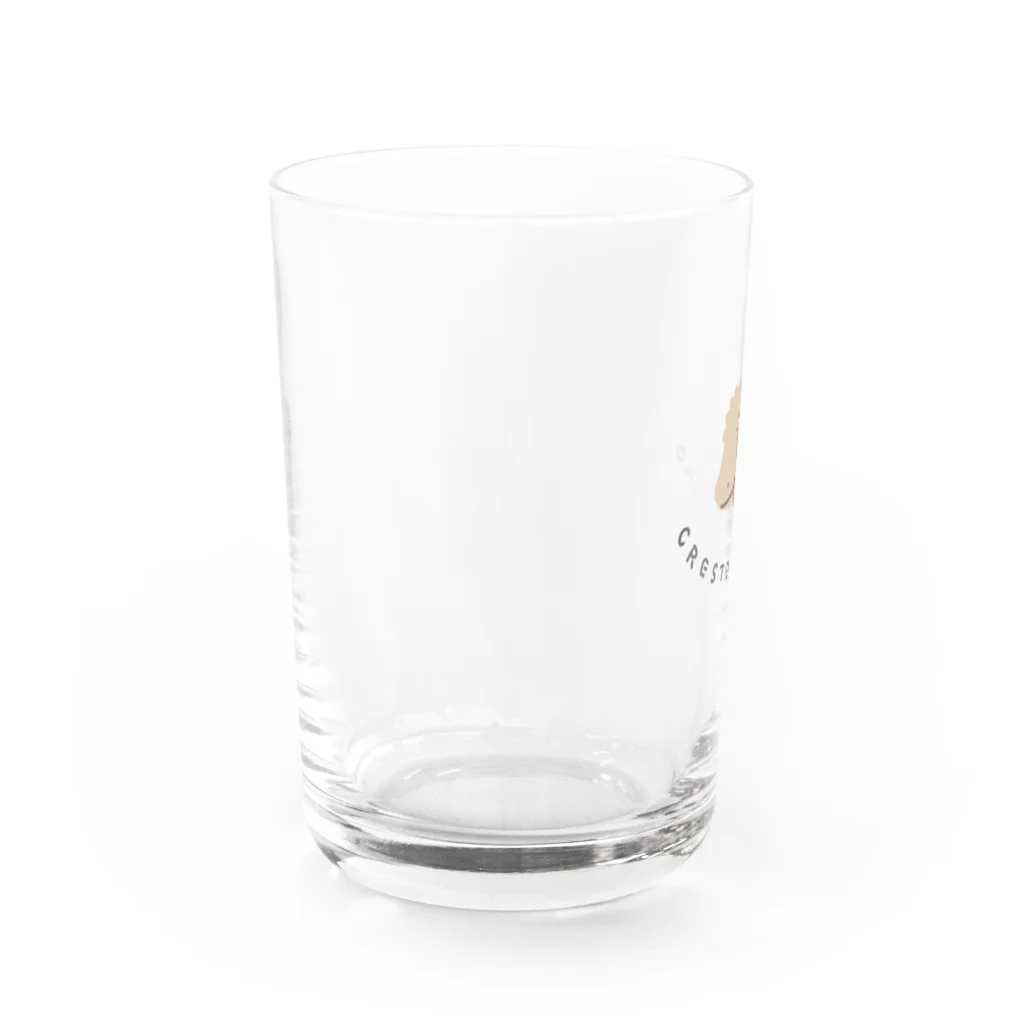 はちゅやさんのクレステッドゲッコー  Water Glass :left