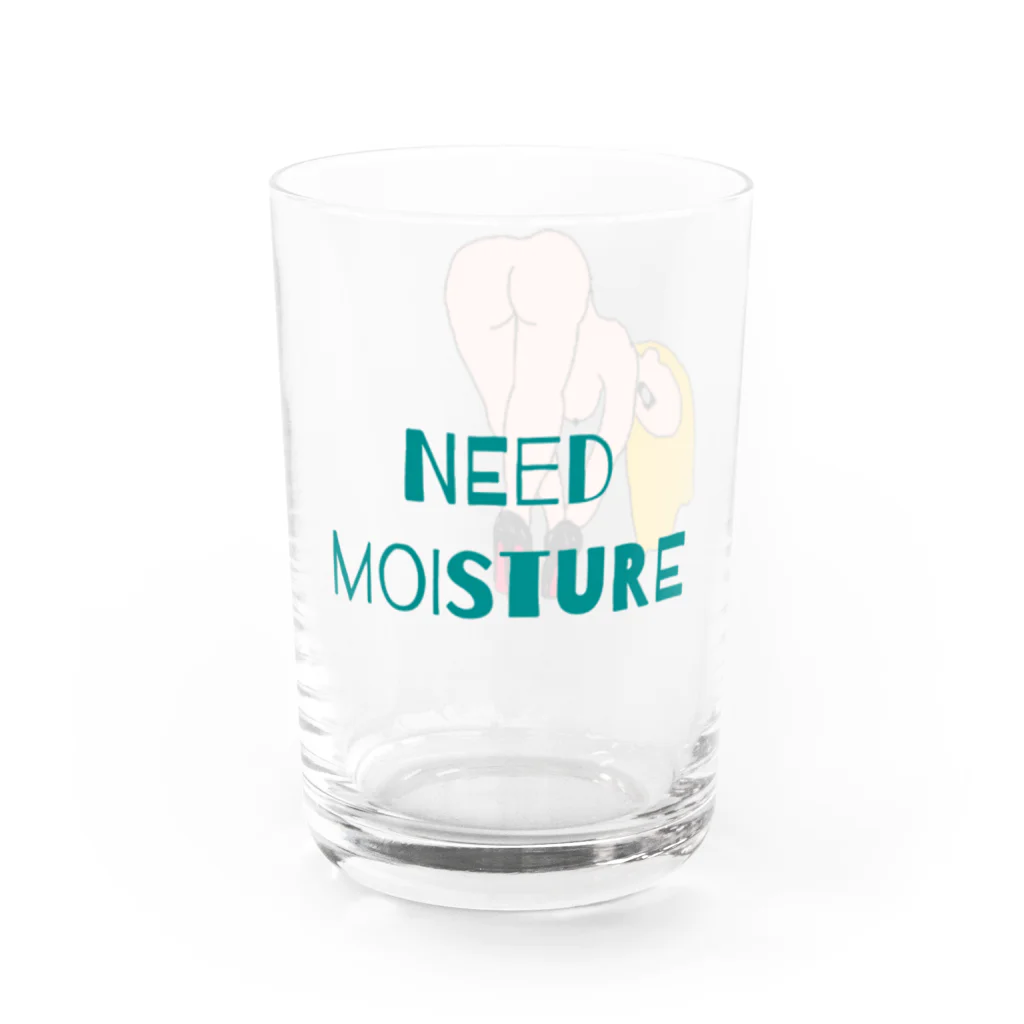 monCheriのneed moisture グラス グラス左面