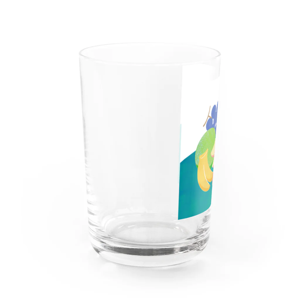 山田designerのフルーツ盛り Water Glass :left