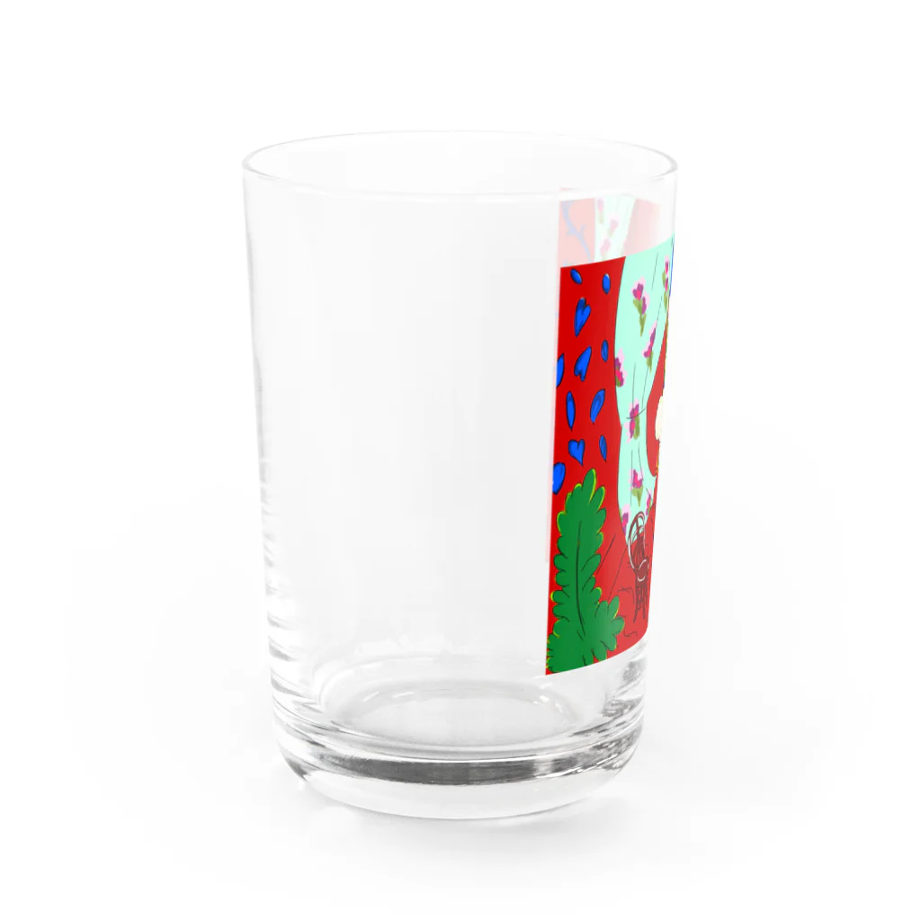 MandTArt　マンドトルテのThe Red Room/Cafe de Calkyon Water Glass :left