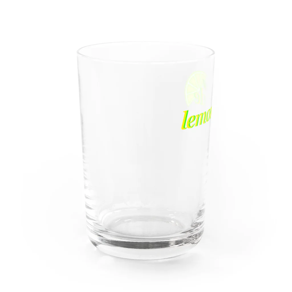 Abbyのレモネード Water Glass :left