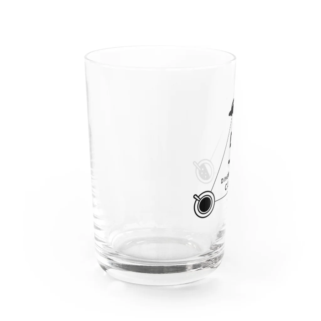 metao dzn【メタヲデザイン】の5次元カフェ（D）bk Water Glass :left