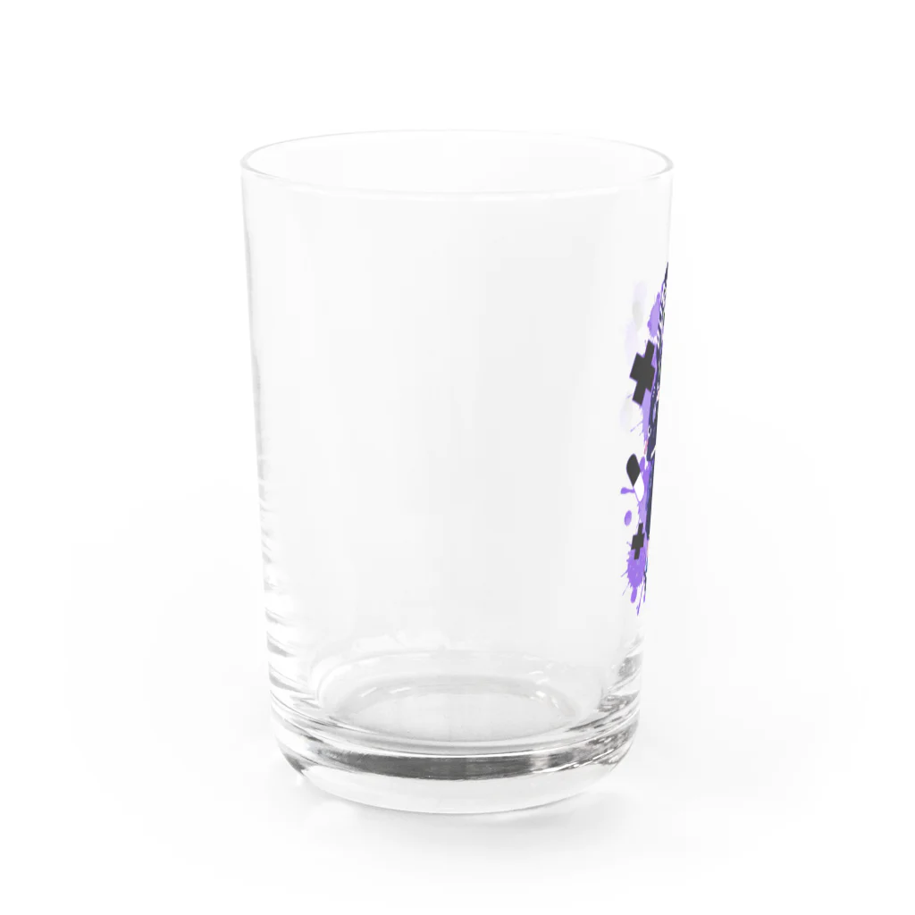 ♱黒野京♱の飲む叶 Water Glass :left