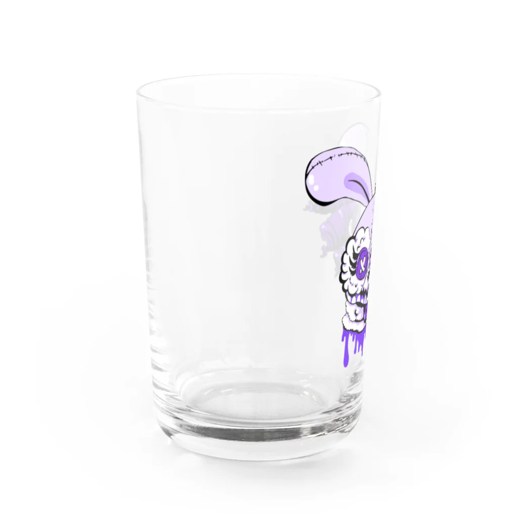 HoneyMonsterのバニーちゃんの頭だけ Water Glass :left