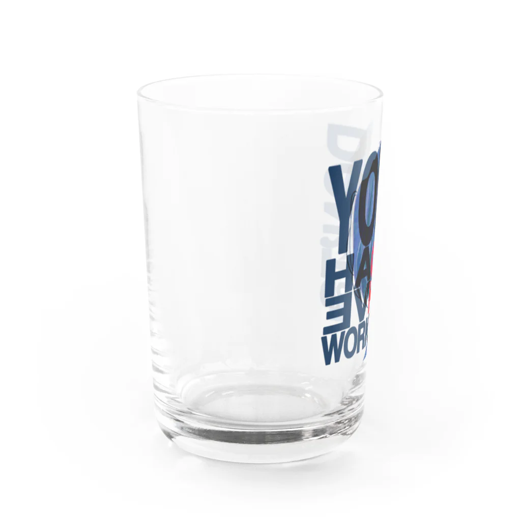 homareのウルフカットgirl Water Glass :left