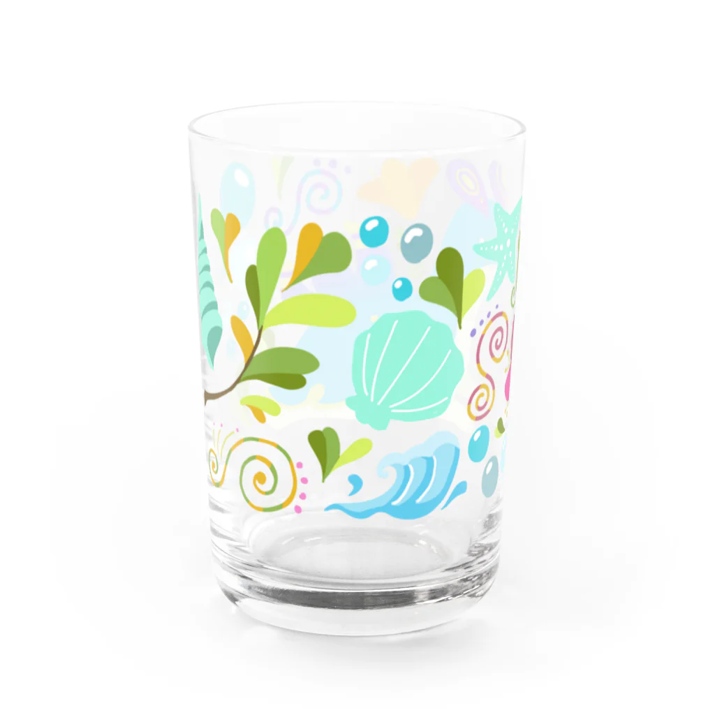 イササのウミウシドラゴン Water Glass :left