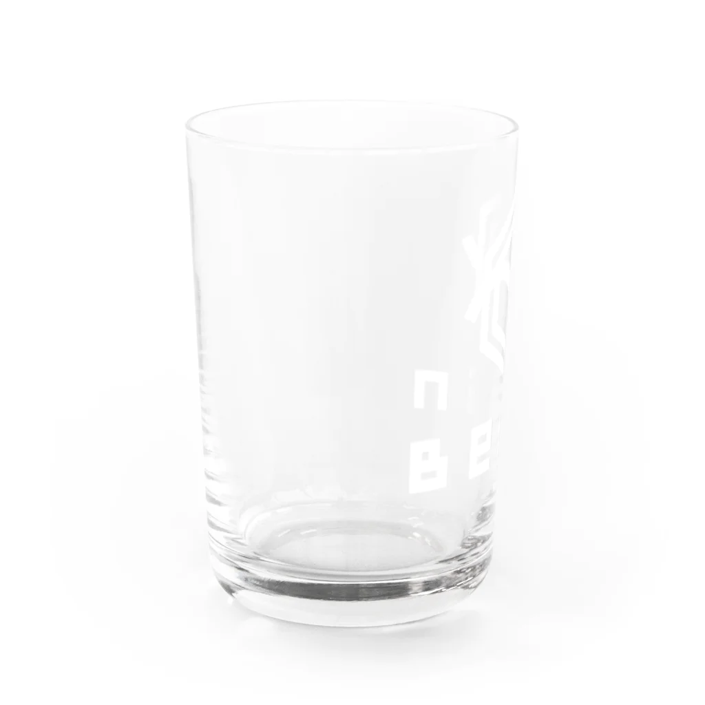 [0~Begin]のロゴプリント Water Glass :left