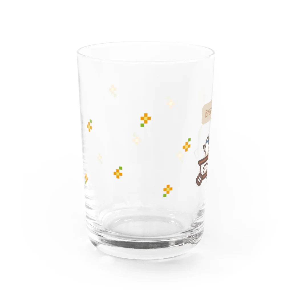 おむすびマーケットのBreak time!　グラス Water Glass :left