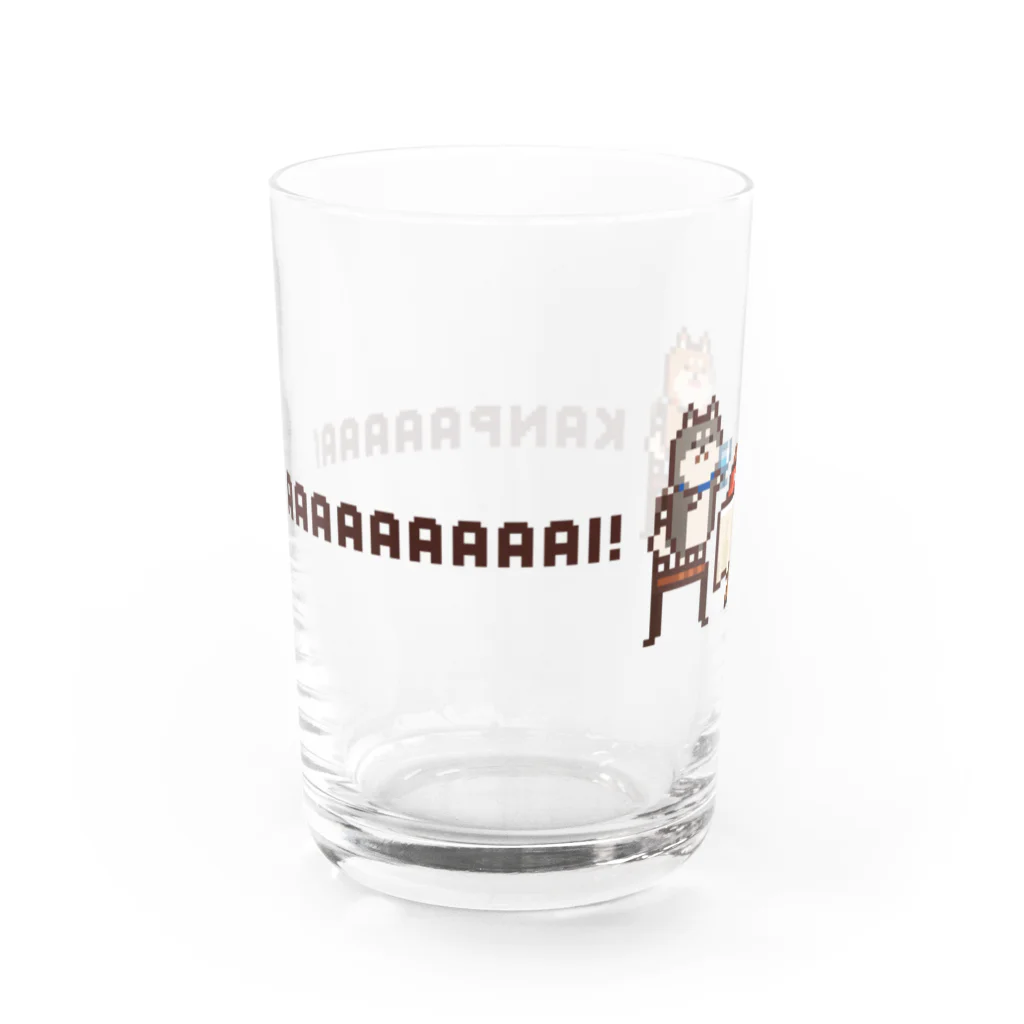 おむすびマーケットのKANPAAAI!　グラス Water Glass :left