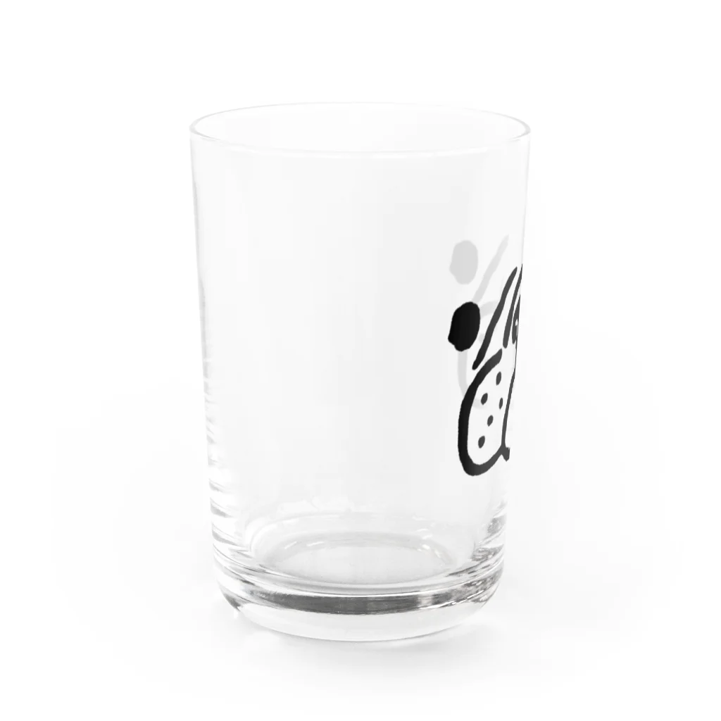 おかき雑貨店のブヒグラス Water Glass :left