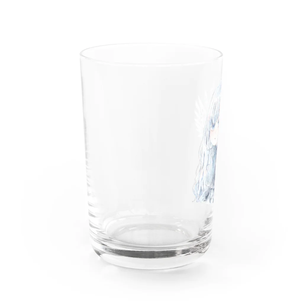 こむぎこ商店の天使 Water Glass :left