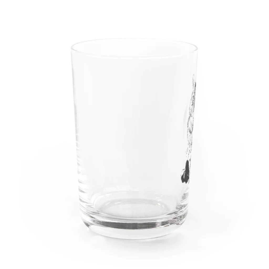 MIKAのかりんちゃんは待ってる Water Glass :left