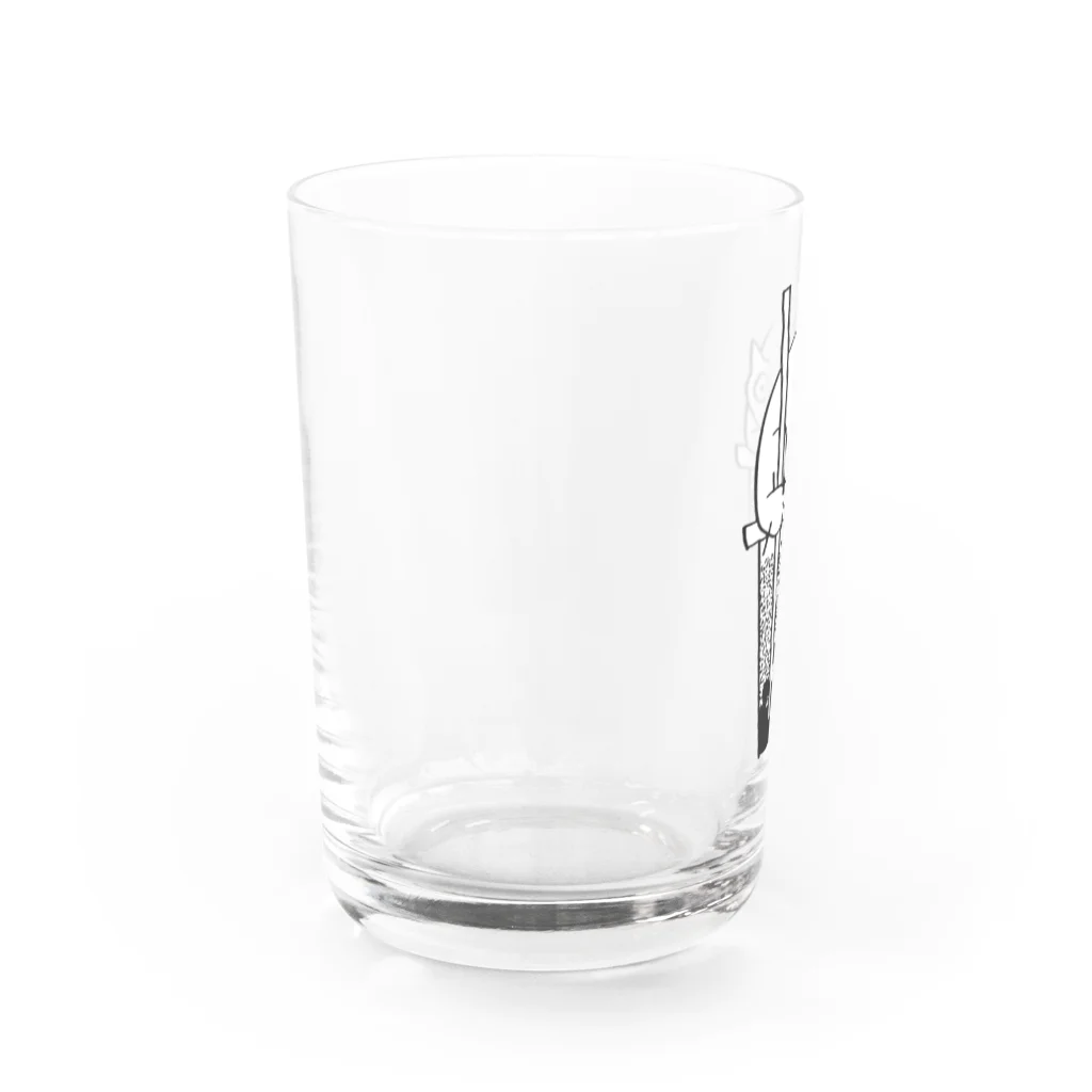 kawajitomoyoの野良猫のらねちゃん タピオカ Water Glass :left