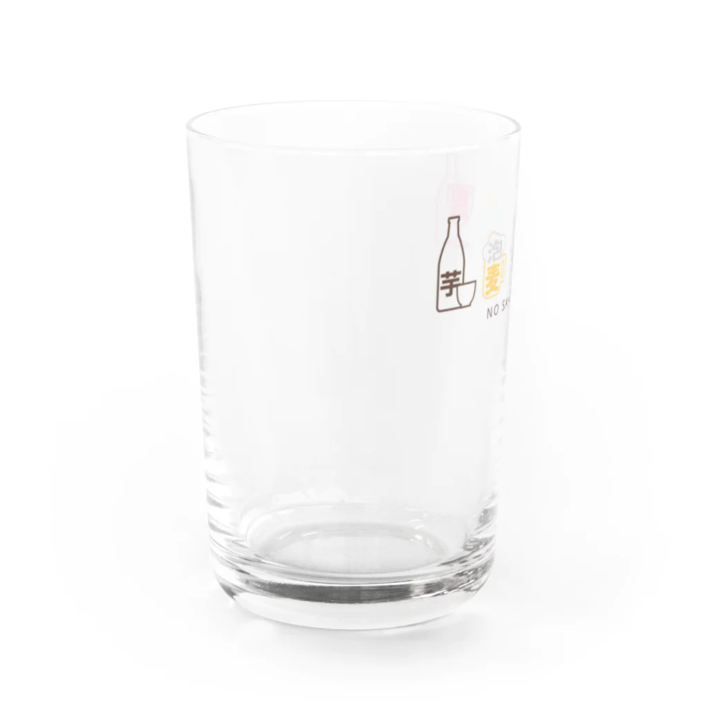 301shopのNO SAKE NO LIFE Water Glass :left