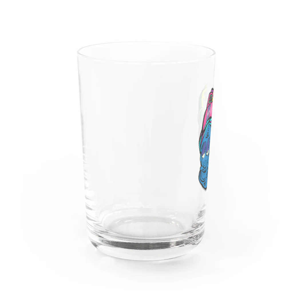 hiromashiiiのblue Water Glass :left