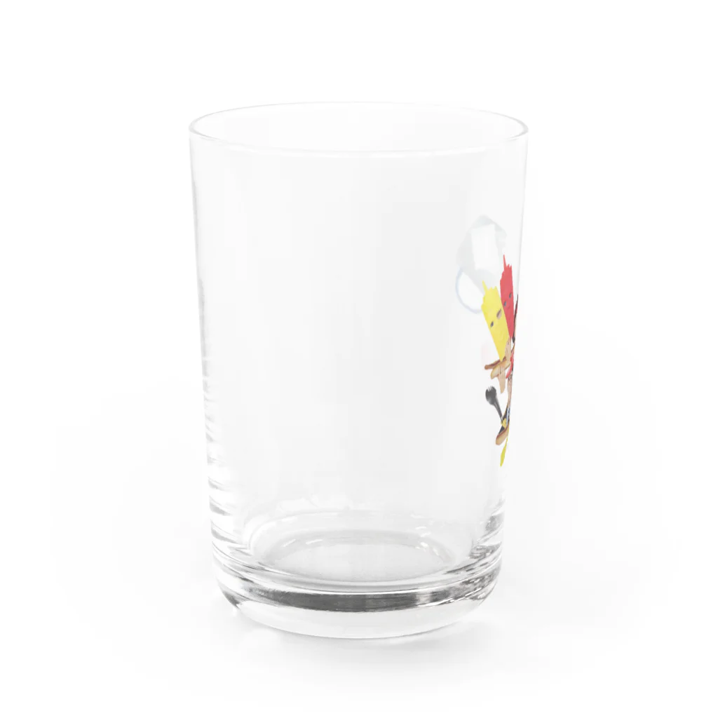 Sammy Nar✂️のStrong Wife & Husband（Soulmates） Water Glass :left