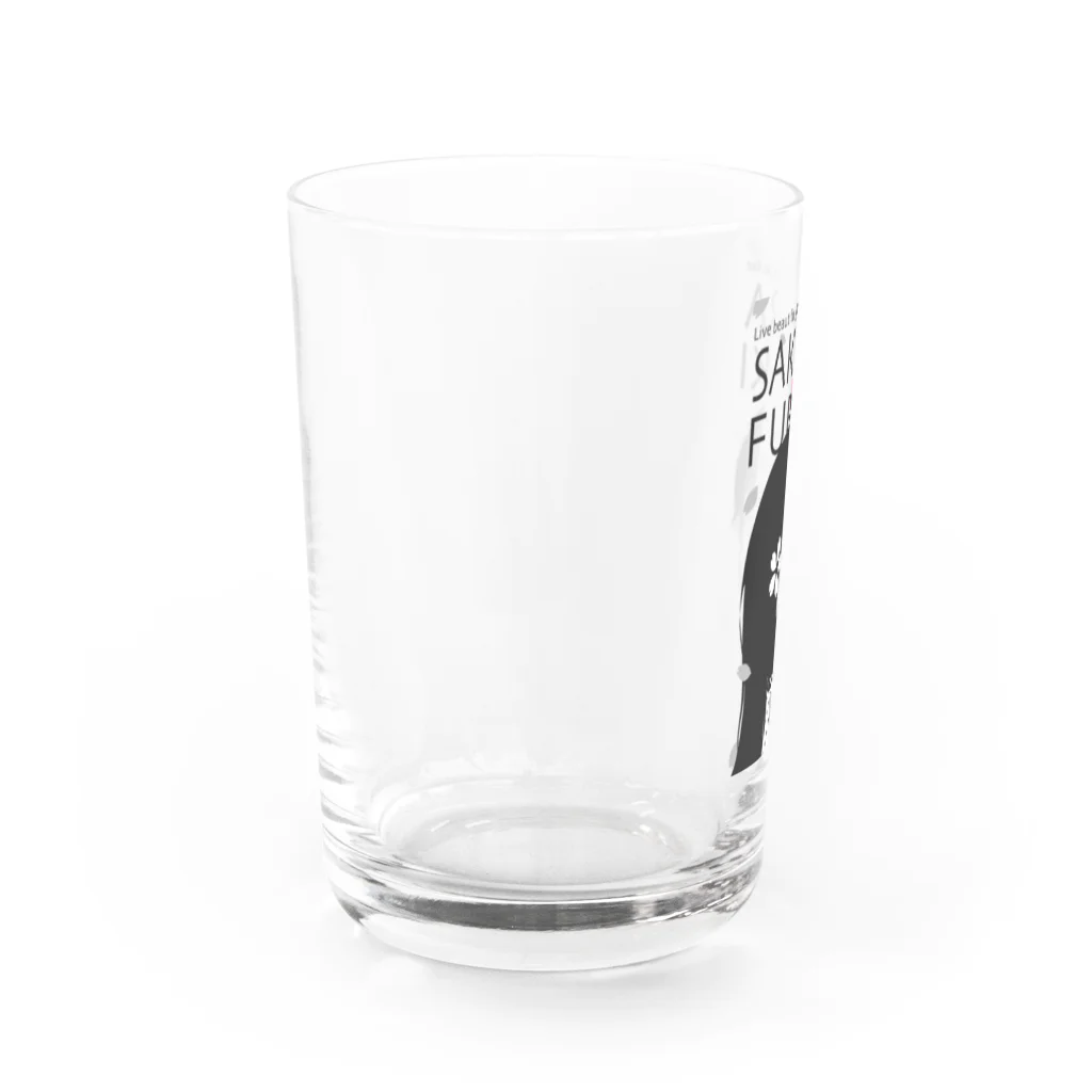 松や SUZURI店のSAKURA FUBUKI Water Glass :left